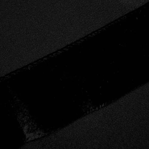 Reformation × Camille Rowe Eleri Dress in Black Mini Adjustable Tie - Picture 8 of 8